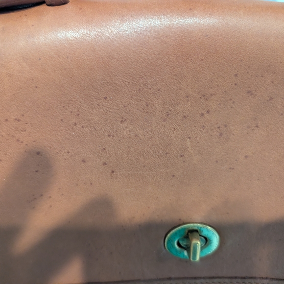 Coach Tan Leather Crossbody Bag - Picture 5 of 8